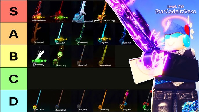 Roblox Fisch Fishing Rod Tier List (March 2025)